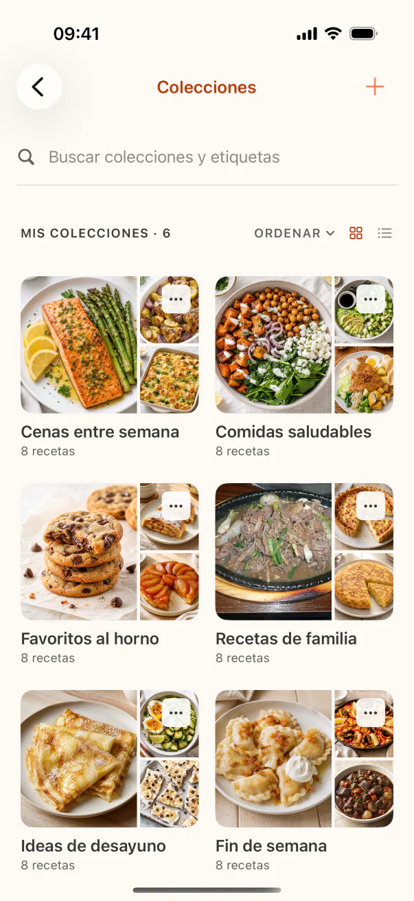 Colecciones en el iPhone